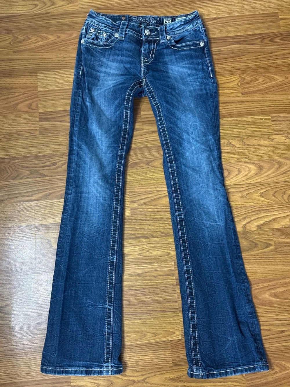 Miss me Women’s Dark Blue Bootcut Jeans